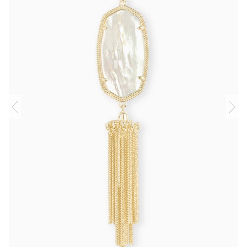 Rayne Necklace In Ivory Pearl - Kendra Scott